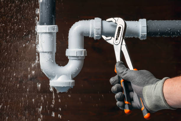 Professional Drain Cleaning technician working in Cayuga, IN